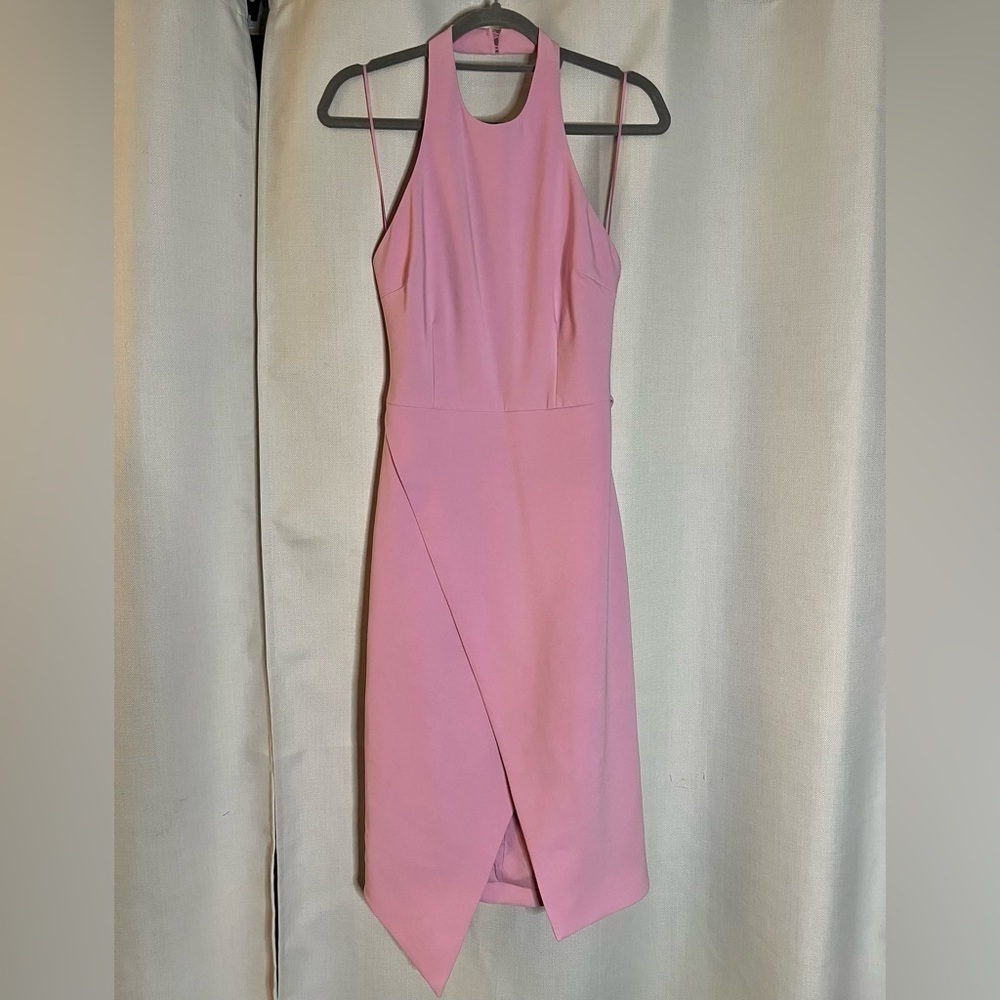 Finders Keepers Essie Mauve Pink Halter Dress 4 - Picture 2 of 10